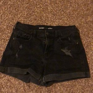 Women’s Black Jean shorts size 2